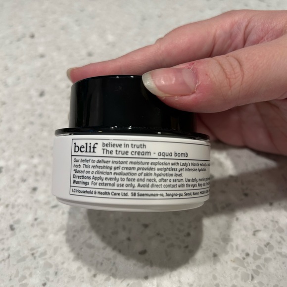 Belif The True Cream - Aqua Bomb Cream and Sleeping Mask Set - Picture 2 of 3